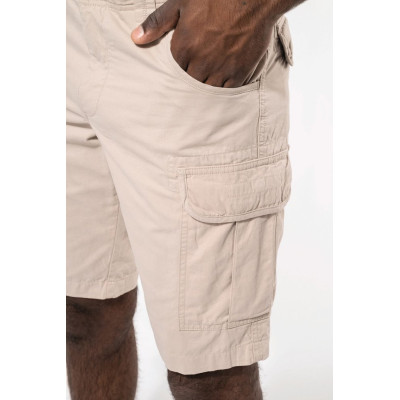 Multi pocket Bermuda shorts